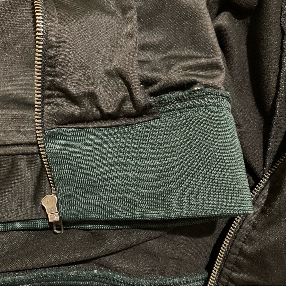 Urban Outfitters Standard Cloth Zip Up Men’s Black Moto Track Jacket Size XL - Picture 6 of 6